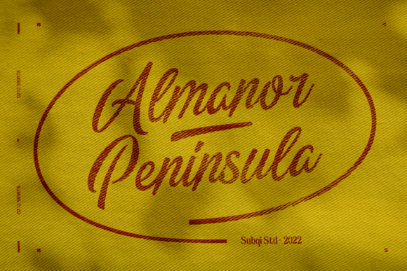 Almanor Peninsula: A Unique Script Handwritten Font Review