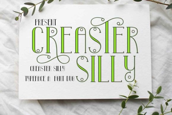 Bring Quirky Charm to Products with Creaster Silly Font