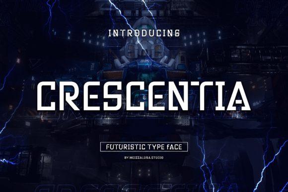 Crescentia: The Futuristic Display Font for Bold Marketing