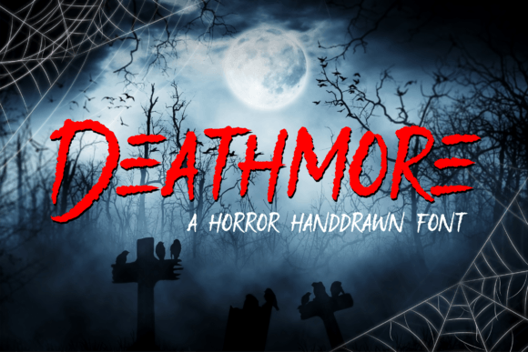 Deathmore: The Horror Display Font for Bold Campaigns