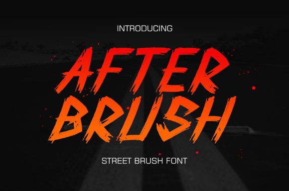 Elevate Campaign Visuals with After Brush Typeface