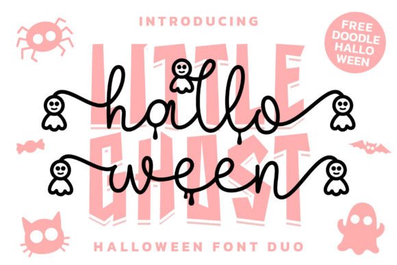 Halloween Ghost Duo Font for Scroll-Stopping Social Media