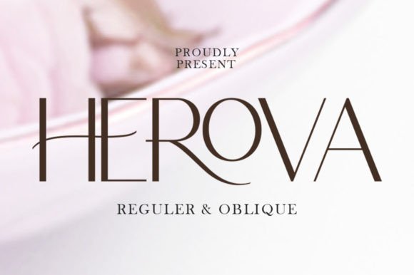 Herova Serif Font Review for Makers and Branding