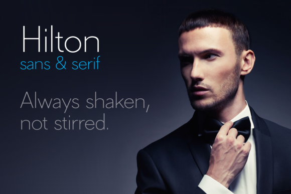Hilton Sans: A Modern Typeface