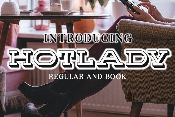 Hotlady: The Bold Display Font for Handmade Brands
