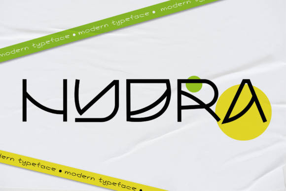 Hydra: The Quirky Display Typeface for Bold Branding