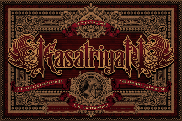 Kasatriyan Typeface: Elevate Your Brand Identity