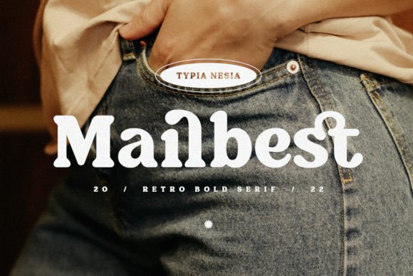 Mailbest: The Retro Serif Font for Bold Branding