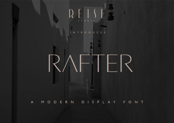 Rafter: The Modern Sans Serif Font for Bold Branding